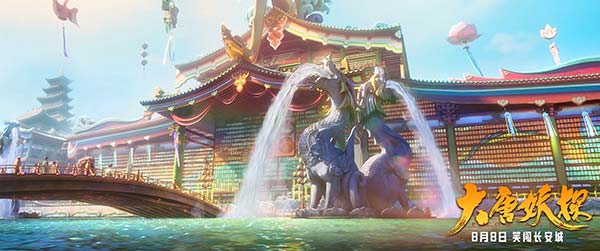 电影《大唐妖探》曝制作特辑 考究入微匠心打造机关长安城(图1)